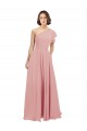 Long Sleeveless Chiffon Bliss Pink A-Line Bridesmaid Dress / Evening Dress Colchester