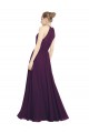 Long Sleeveless Chiffon Grape Halter Neck A-Line Bridesmaid Dress / Evening Dress Colchester