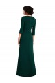 Long Long Sleeves Spandex Dark Green Trumpet Formal Evening Gown / Prom Dress / Bridesmaid Dress Colchester