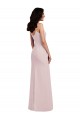 Long Sleeveless Stretch Crepe Trumpet Formal Evening Gown / Prom Dress / Bridesmaid Dress Colchester