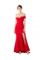 Long Sleeveless Stretch Crepe Red Mermaid Formal Evening Dress / Prom Dress / Bridesmaid Dress Colchester